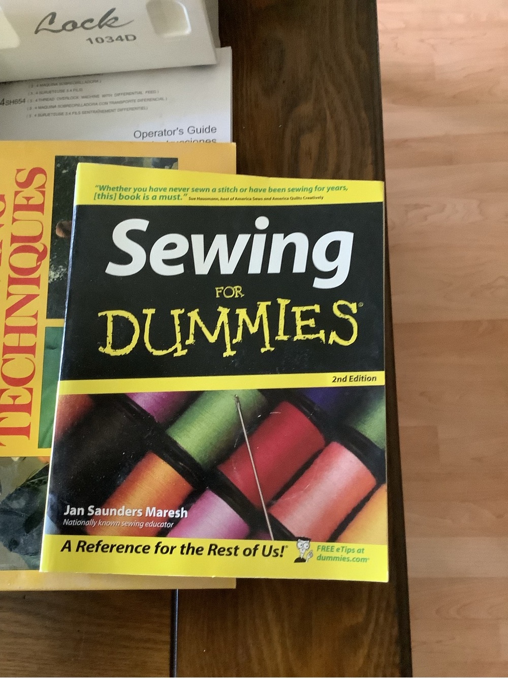 Brother serger with yellow, orange, green and teal dials - Picture 12 of 13